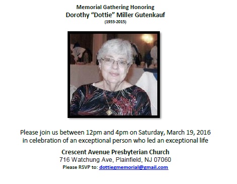 DG Memorial invite